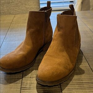 Women’s Brown Suede Ankle Boots